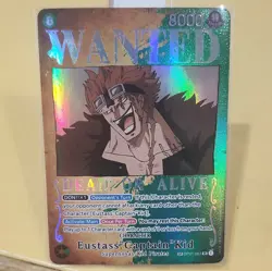 Eustass"Captain"Kid (Wanted Poster) OP01-051 Pillars of Strength Foil alt art - Image 1