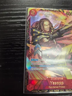 One Piece Sealed Yasopp OP09-013 Championship 25-26 Offline Regionals S2 NM - Image 3