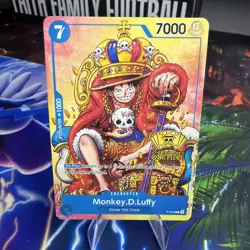 Monkey.D.Luffy (2nd Anniversary Stamped Promo) P-043 - One Piece TCG - English - Image 1