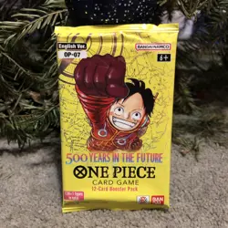 500 Years in the Future OP-07 Booster Pack - Sealed - One Piece TCG - Image 1