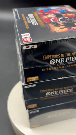 Lot of (3) One Piece EN OP-09 Emperors in the New World Booster Boxes Sealed - Image 2
