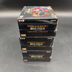Lot of (3) One Piece EN OP-09 Emperors in the New World Booster Boxes Sealed - Image 5