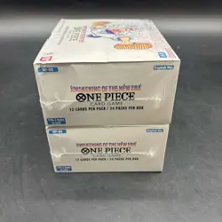 Lot (2) One Piece EN OP-05 Awakening of the New Era Booster Box Sealed - Image 5