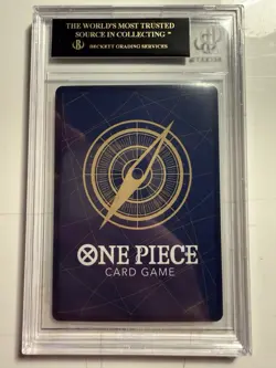 One piece Tcg, Roronoa Zoro OP06-118, SEC, JP, BGS Black Label 10. - Image 2