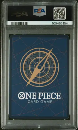 2024 ONE PIECE PRB01 THE BEST #056 GUM-GUM RED ROC ALTERNATE ART PSA 10 - Image 2