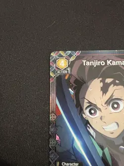 Union Arena Demon Slayer Tanjiro Kamado UEX05BT/KMY-3-002 SR* Foil Card NM - Image 2