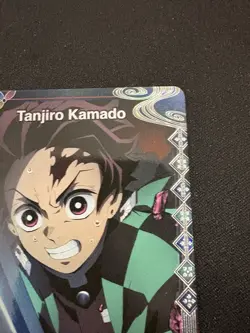 Union Arena Demon Slayer Tanjiro Kamado UEX05BT/KMY-3-002 SR* Foil Card NM - Image 3