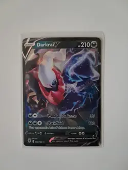 Pokemon TCG SWSH Astral Radiance Darkrai V #98/189 Ultra Rare CCG Card - Image 1