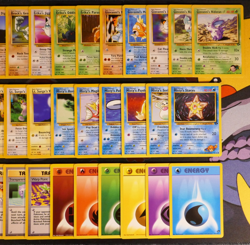 LP/MP (Unlimited) COMPLETE Pokemon GYM CHALLENGE Set 49-Card COMMON Non-Holo 132 - Image 3
