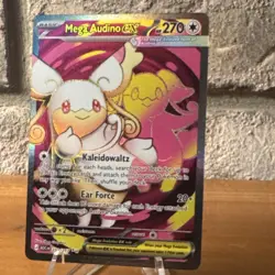 Pokemon TCG Mega Audino EX Holo Mega 253/217 270 HP Standard Card Stock - Image 1
