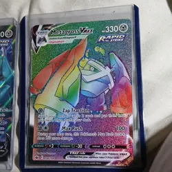 Metagross & Metagross VMAX Rapid Strike Holo Cards - 2021 Pokemon TCG Lot (2) - Image 3