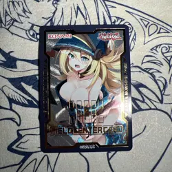 Dark Magician Girl Sexy ACG Goddess Story Waifu Card Girl Holo Anime Yugioh Rare - Image 1
