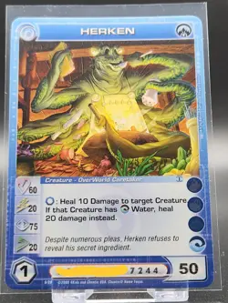 Chaotic Card : Herken Alliances Unraveled AU First Edition creature - Image 1