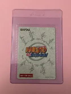 Naruto Shippuden - Naruto Uzumaki PSA Magazine Promo Card Sealed - Image 2