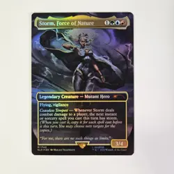 Storm, Force of Nature Secret Lair: Marvel's Rainbow Foil Borderless SLD MTG - Image 1