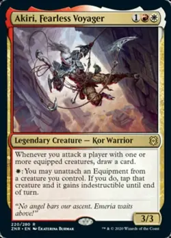 MTG - Akiri, Fearless Voyager (ZNR) FOIL - Image 1