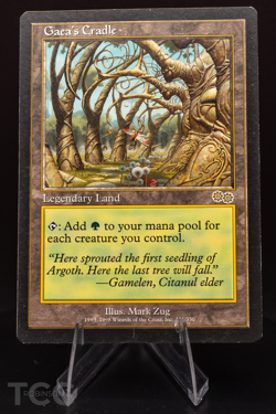 Gaea's Cradle - 1998 Magic the Gathering - Urza's Saga Regular - Image 1