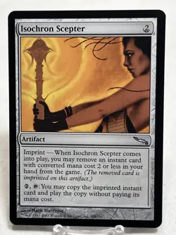 Isochron Scepter - Mirrodin Regular ~LP~ Magic The Gathering MTG - Image 1