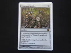 Ensnaring Bridge LP/MP [8th Edition] Mtg Magic Free Tracking! - Image 1