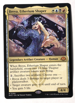 Breya, Etherium Shaper 289 MH3 Modern Horizons 3 MTG Magic the Gathering NM - Image 1