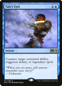 X 1 Tale's End NM-M MTG M20 077 MTG Magic The Gathering - Image 1