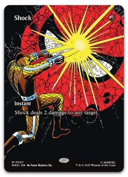 Shock (Borderless) #27 (NM) MAR Magic MTG - Image 1