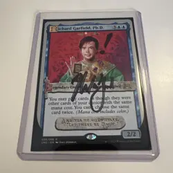 ***SIGNED*** Richard Garfield PhD 2020 MTG UND Unsanctioned #26 - Image 1