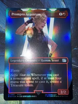 Prompto Argentum (Borderless) Final Fantasy Foil - Image 1