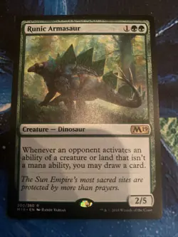 Runic Armasaur Core Set 2019 Regular - Image 1