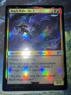 Black Waltz No. 3 Final Fantasy Foil - Image 1