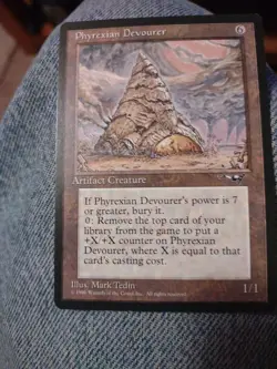 Magic The Gathering Phyrexian Devourer Alliances Edit MTG CCG TCG NM - Image 2