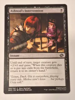 Ashnod's Intervention - The Brothers' War - Magic the Gathering MTG Nice! - Image 1
