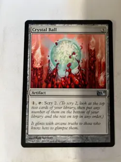 Crystal Ball - M11 - Magic the Gathering MTG - Image 1