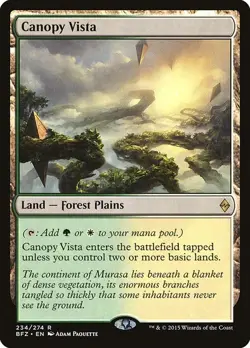 Canopy Vista (BFZ) Battle for Zendikar - LP - Image 1