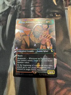Barret, Avalanche Leader (Borderless) (Chocobo Track Foil) - Image 1