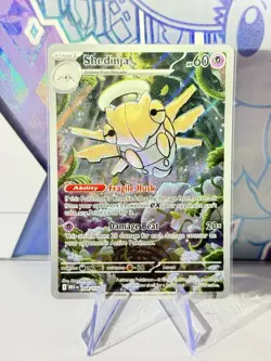 Shedinja 144/132 Full Art Holo Pokemon Mega Evolution English Near Mint - Image 1