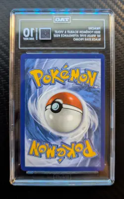 2025 POKEMON SVP EN-SV BLACK STAR PROMO WORLD CHAMPIONSHIPS #225 PIKACHU TAG 10 - Image 2