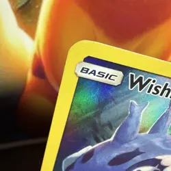 Pokemon TCG Wishiwashi Cosmic Eclipse Holo 240/236 Secret Rare Pack To Sleeve NM - Image 2