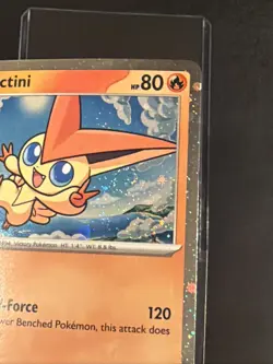 [SWIRL] Victini Black Bolt Stamped 012/086 Cosmos Holo Black Bolt Pokemon NM - Image 5