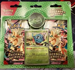 Pokemon TCG Ascended Heroes Erika's Tangela 2-Pack Blister |BRAND NEW SEALED - Image 1