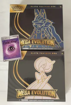 🚨 Pokemon TCG Mega Evolution ETB x 2 - Gardevoir & Lucario Combo - New & Sealed - Image 1