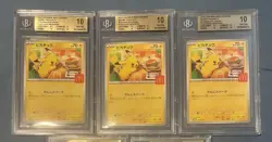 2025 POKEMON MEGA PROMOTIONS MCDONALDS JPN PIKACHU BGS 10 - Image 2