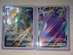 Pokemon VMAX Lot - Ditto VMAX 051/072 & Garbodor VMAX 101/203 NM Bundle - Image 1