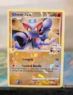 Pokemon TCG Rising Rivals 62/111 Gliscor Reverse Cracked Ice Holo 2009 Tracked* - Image 2
