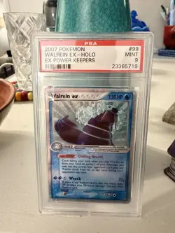 2007 PSA 9 WALREIN EX HOLO POWER KEEPERS #99/108 POKEMON MINT - Image 1