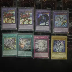 Yu-Gi-Oh! Konami Elemental HERO Sunrise Neos Dark Neos Fusion Effect Holo - Image 1
