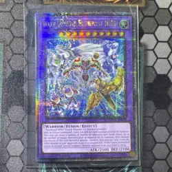 Yu-Gi-Oh! Konami Elemental HERO Sunrise Neos Dark Neos Fusion Effect Holo - Image 2