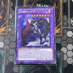 Yu-Gi-Oh! Konami Elemental HERO Sunrise Neos Dark Neos Fusion Effect Holo - Image 3