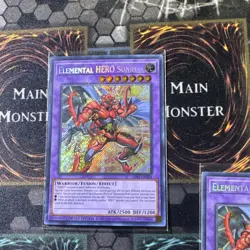Yu-Gi-Oh! Konami Elemental HERO Sunrise Neos Dark Neos Fusion Effect Holo - Image 5