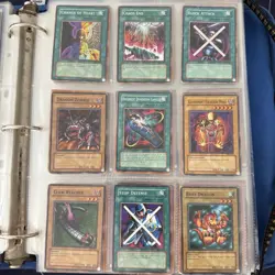Over 580 Vintage Yu-Gi-Oh Collection & Binder All Cards Included - Image 2